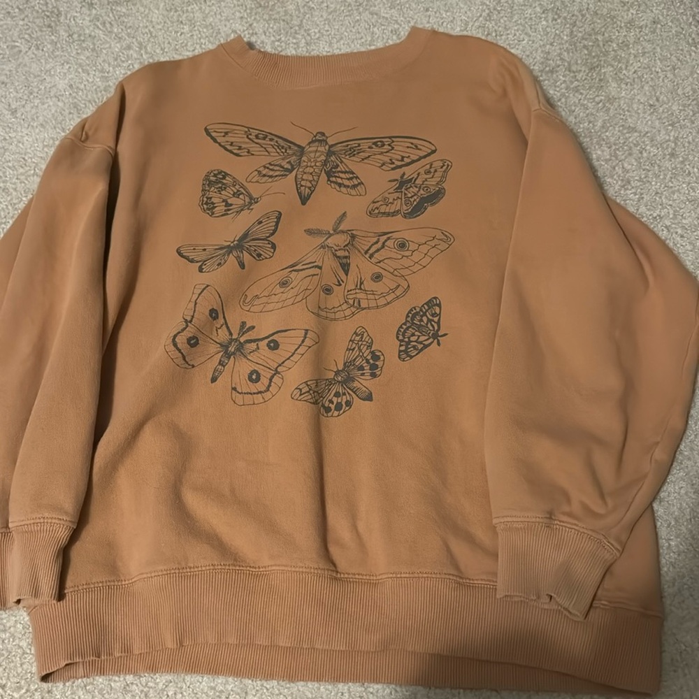 American Eagle Moth Crewneck SZ M